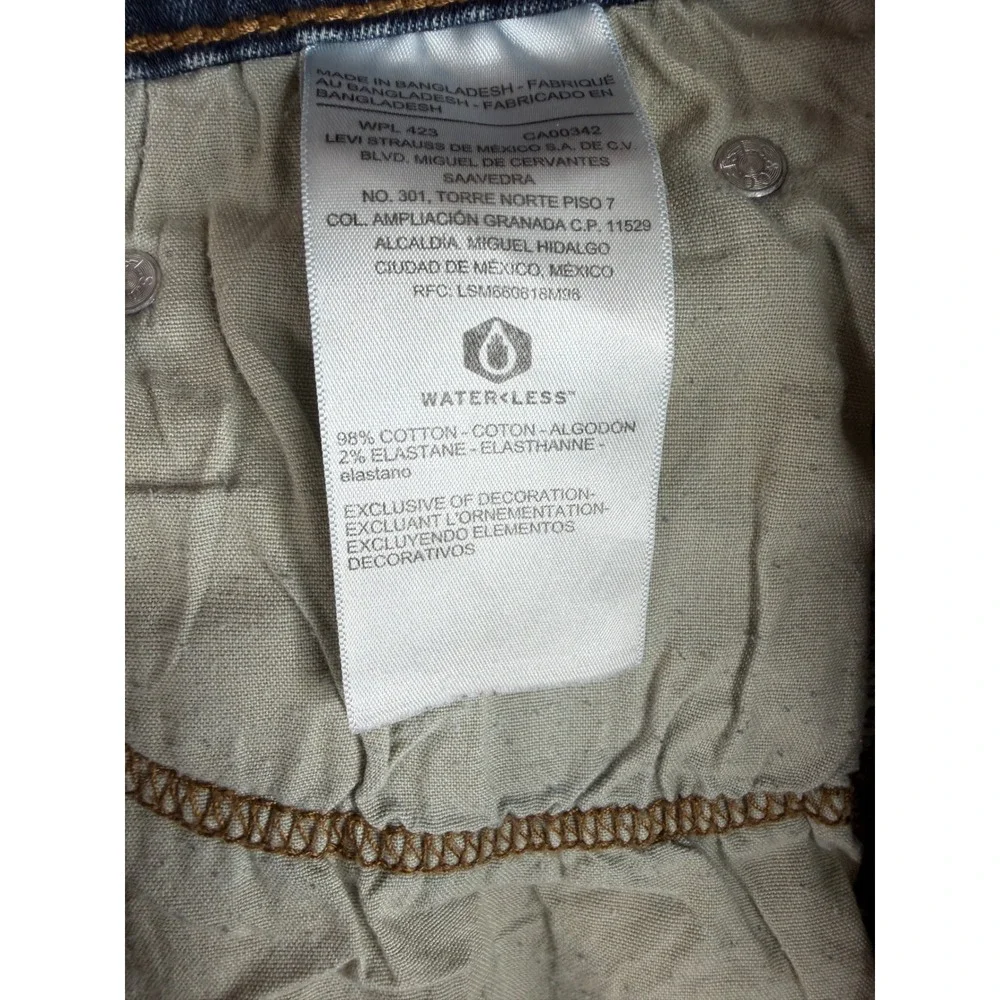 Signature Levi's Straight Jeans size 40 X 30 Blue